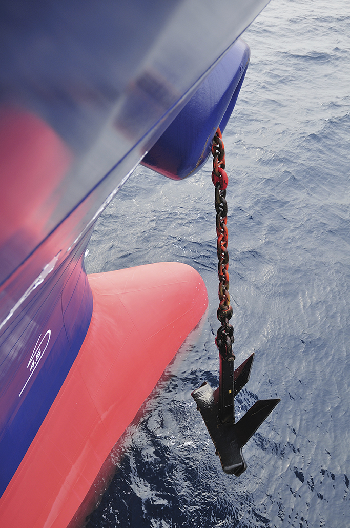 Ship anchoring